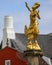 Burmese Dancer Statue in Portmeirion, North Wales