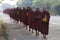 Burmese Monks Morning Alms