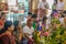 Burmese People at a Buddhism Ritual in