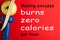 Burn Calories Concept