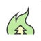 Burn cause of dust icon