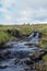 Burn and waterfall on the Isle of Skye