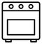 Burner oven Isolated Vector Icon which can easily modify or edit