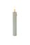 Burning candle with bright flame isolated on white. Transparent png additional format