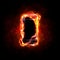 Burning cellphone