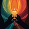 Burning Connections: Uniting in Sacred Light