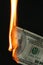 Burning dollars