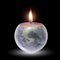 Burning Earth Globe