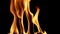 Burning Fire Background Texture