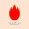 burning fire smoldering icon