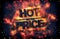 Burning flames and explosive sparks - HOT PRICE