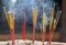 Burning Incense Sticks