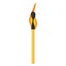 Burning match animation and flame ignite wooden stick. Matchstick fire sequence isolated icon. Cartoon burnt step and element .