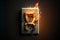 Burning Wall plug, power socket exploding, melted