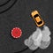 Burnout car, Japanese drift sport car, Street racing, racing team, turbocharger, tuning. Vector illustration for sticker, poster o