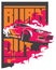 Burnout car, Japanese drift sport, JDM,