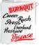 Burnout note