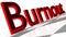 Burnout sign in red and glossy letters
