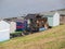 Burnt Beach Huts, Whitstable