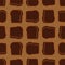 Burnt bread pattern seamless. Spoiled toasted toast background. Food vector texture