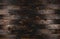 Burnt wooden board, black charcoal wood texture, burned barbecue background