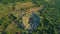 Burnum Roman amphitheater, aerial