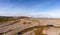 The burren national park in county clare, ireland. beautiful scenic view