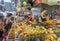 Burrito stall at the Boqueria market in Barcelona