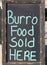 Burro food sold here, Oatman, Arizona
