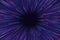 Burst blue purple pink with deep hole in center