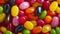 burst of color and sweetness as the screen comes alive with a vibrant display of assorted jelly beans