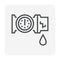 Burst pipe icon