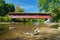 Burt Henry Covered Bridge in Bennington, VT.