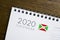 Burundi Flag on 2020 Calendar