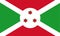 Burundi flag vector. Illustration of Burundi flag