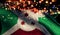 Burundi National Flag Light Night Bokeh Abstract Background