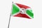 Burundi - waving fabric flag