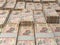 Burundian money. Burundian franc banknotes. 500 BIF francs bills