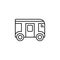 Bus autonomous transport icon. Element of future transport icon