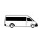 Bus Black White Icon Grapfic Vector Illustration