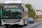 bus circulating in the city of Barreiro towards Coina.