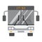 Bus flat icon, transport and vehicle, tour bus