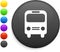 Bus icon on round internet button