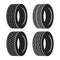 Bus rubber tire for wheel, truck or auto tyre