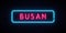 Busan neon sign.