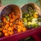 Bushels of Pumpkins and gourds