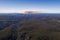 Bushfire burning in the distance at Blue Mountains