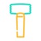bushing hammer color icon vector illustration