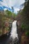 Bushkill Falls from above