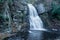 Bushkill falls in the pocono mountains of pennsylvania